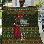 Stagecoach Mary Fields Christmas Quilt Old West Pioneer Vintage Holiday Art