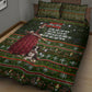 Stagecoach Mary Fields Christmas Quilt Bed Set Old West Pioneer Vintage Holiday Art