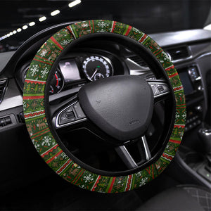 Stagecoach Mary Fields Christmas Steering Wheel Cover Old West Pioneer Vintage Holiday Art