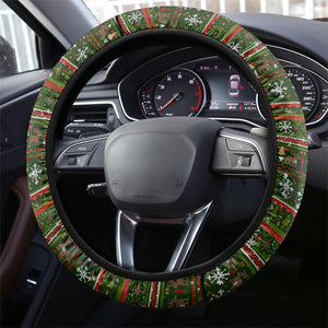 Stagecoach Mary Fields Christmas Steering Wheel Cover Old West Pioneer Vintage Holiday Art