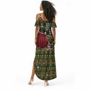 Stagecoach Mary Fields Christmas Summer Maxi Dress Old West Pioneer Vintage Holiday Art