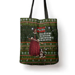 Stagecoach Mary Fields Christmas Tote Bag Old West Pioneer Vintage Holiday Art