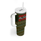 Stagecoach Mary Fields Christmas Tumbler With Handle Old West Pioneer Vintage Holiday Art