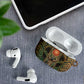 Khepri AirPods Case Ancient Egyptian Chevron, Scarab Ankh and Winged Khepri Guardian Motif - African Pride