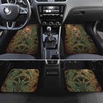 Khepri Car Mats Ancient Egyptian Chevron, Scarab Ankh and Winged Khepri Guardian Motif - African Pride