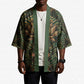 Khepri Kimono Ancient Egyptian Chevron, Scarab Ankh and Winged Khepri Guardian Motif - African Pride
