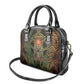 Khepri Shoulder Handbag Ancient Egyptian Chevron, Scarab Ankh and Winged Khepri Guardian Motif - African Pride