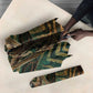 Khepri Umbrella Ancient Egyptian Chevron, Scarab Ankh and Winged Khepri Guardian Motif - African Pride