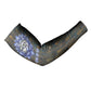 Khepri Ancient Egyptian Arm Sleeves Dark Hieroglyphic, Blue Lotus Eye Symbol, and Winged Scarab Resurrection - African Pride