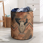 Khnum Laundry Basket Ancient Egyptian Earthy Cracked Papyrus - Divine Potter - African Pride