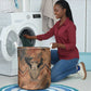 Khnum Laundry Basket Ancient Egyptian Earthy Cracked Papyrus - Divine Potter - African Pride