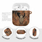 Khnum AirPods Case Ancient Egyptian Earthy Cracked Papyrus - Divine Potter - African Pride