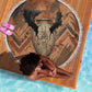 Khnum Beach Blanket Ancient Egyptian Earthy Cracked Papyrus - Divine Potter - African Pride