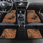 Khnum Car Mats Ancient Egyptian Earthy Cracked Papyrus - Divine Potter - African Pride