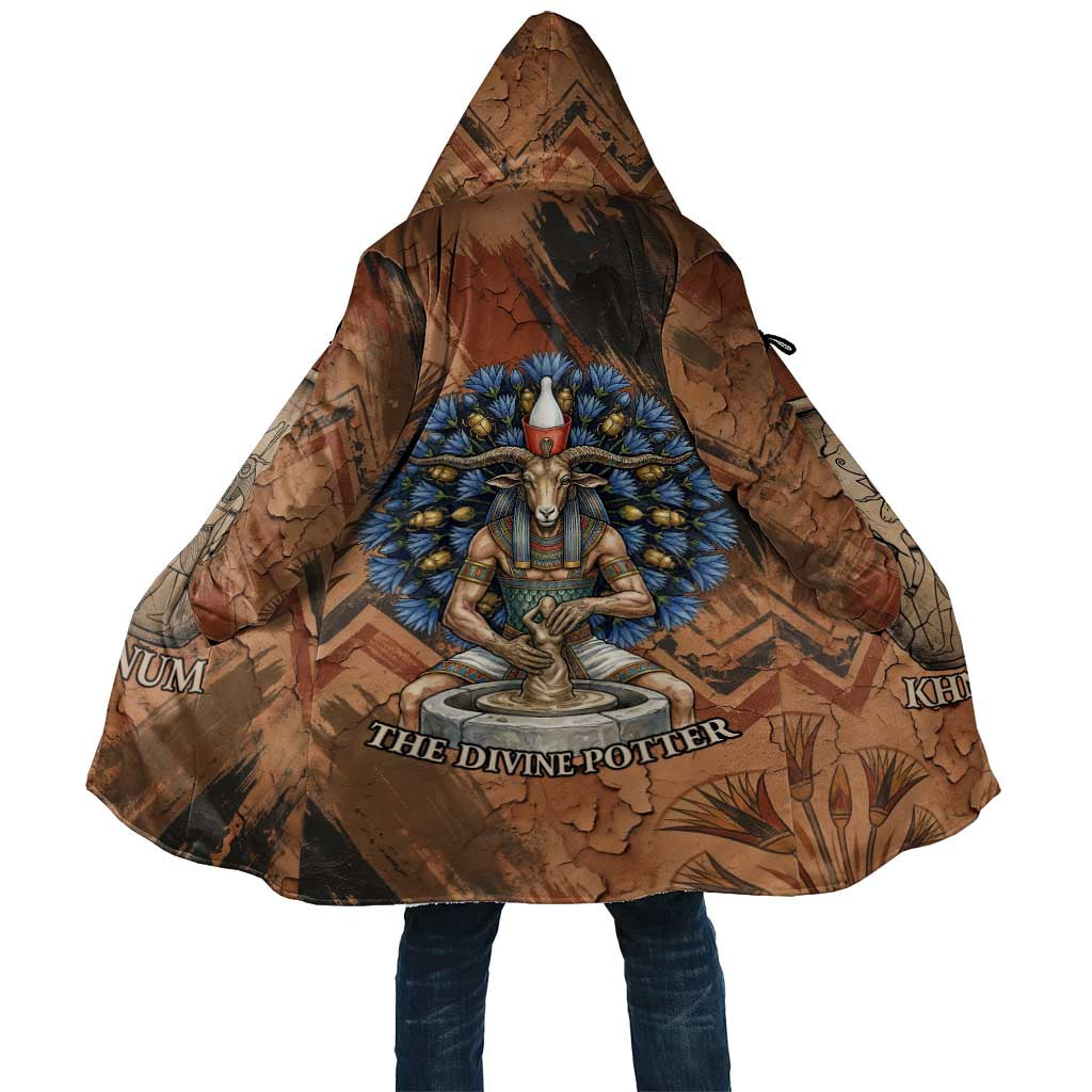 Khnum Cloak Ancient Egyptian Earthy Cracked Papyrus - Divine Potter - African Pride
