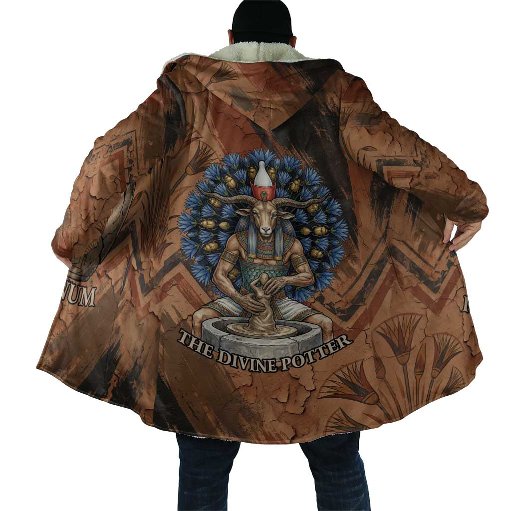 Khnum Cloak Ancient Egyptian Earthy Cracked Papyrus - Divine Potter - African Pride