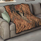 Khnum Quilt Ancient Egyptian Earthy Cracked Papyrus - Divine Potter - African Pride