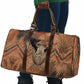 Khnum Travel Bag Ancient Egyptian Earthy Cracked Papyrus - Divine Potter - African Pride