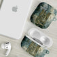 Khnum Ancient Egyptian AirPods Case with Smoky Leaf, Ram Head Emblem, and Guardian of the Cataract - African Pride
