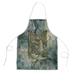 Khnum Ancient Egyptian Apron with Smoky Leaf, Ram Head Emblem, and Guardian of the Cataract - African Pride
