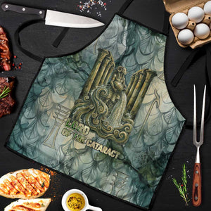 Khnum Ancient Egyptian Apron with Smoky Leaf, Ram Head Emblem, and Guardian of the Cataract - African Pride