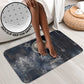 Khonsu Bathroom Set Ancient Egyptian Dark Feather Pattern, Moonlit Raven Symbol, and Eye Lotus - African Pride