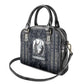 Khonsu Ancient Egyptian Shoulder Handbag with Dark Celtic Knot Pattern, Baboon Guardian Symbol, and Moon Healer Motif - African Pride