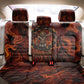 Maahes Back Car Seat Cover Ancient Egyptian Fiery Red Flame - Roaring Lion Head - African Pride