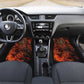 Maahes Car Mats Ancient Egyptian Fiery Red Flame - Roaring Lion Head - African Pride