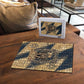 Maahes Ancient Egyptian Puzzle Geometric Pattern Winged Lion Deity, and Sacred Lotus Motif - African Pride