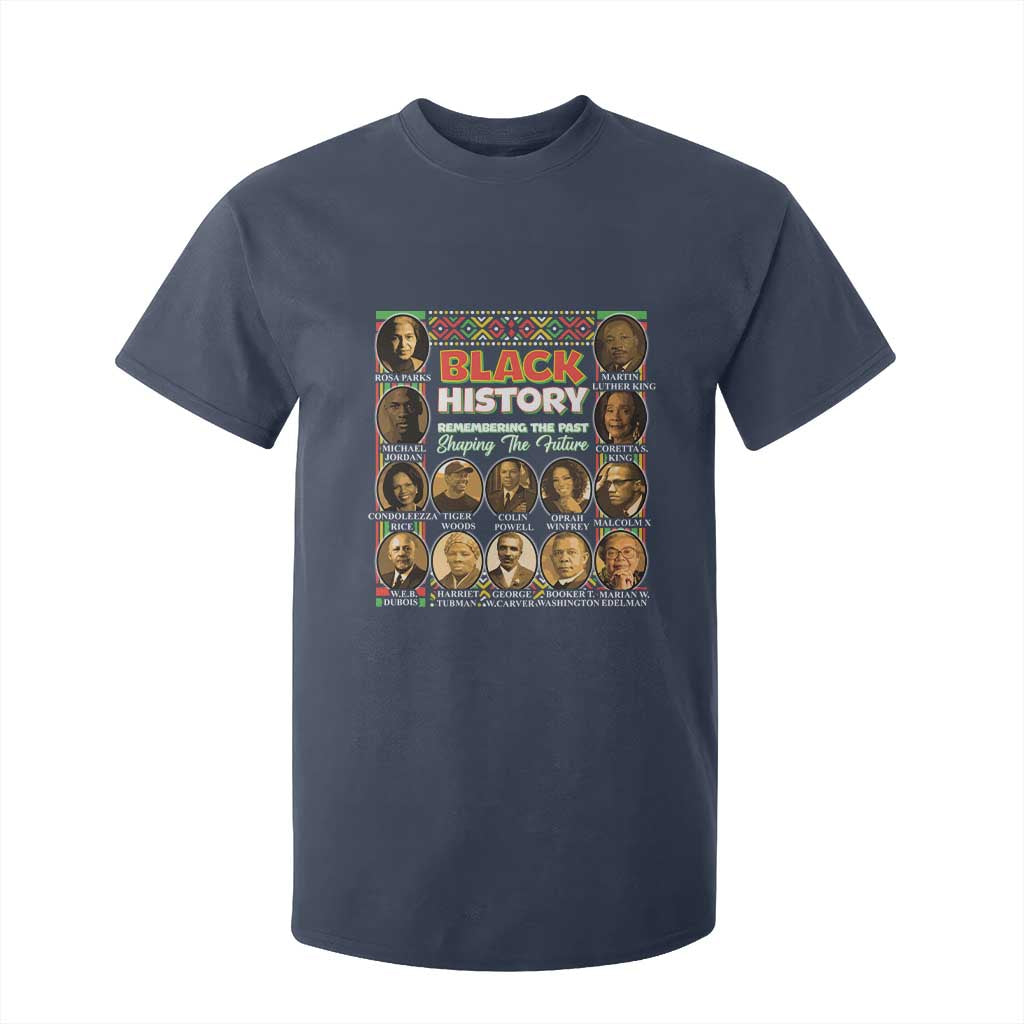 Black History Month T Shirt For Kid Remembering The Past Shaping The Future