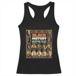 Black History Month Racerback Tank Top Remembering The Past Shaping The Future