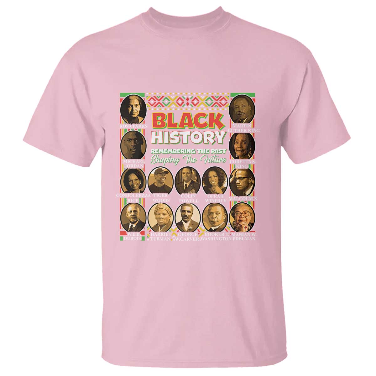 Black History Month T Shirt Remembering The Past Shaping The Future