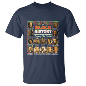 Black History Month T Shirt Remembering The Past Shaping The Future