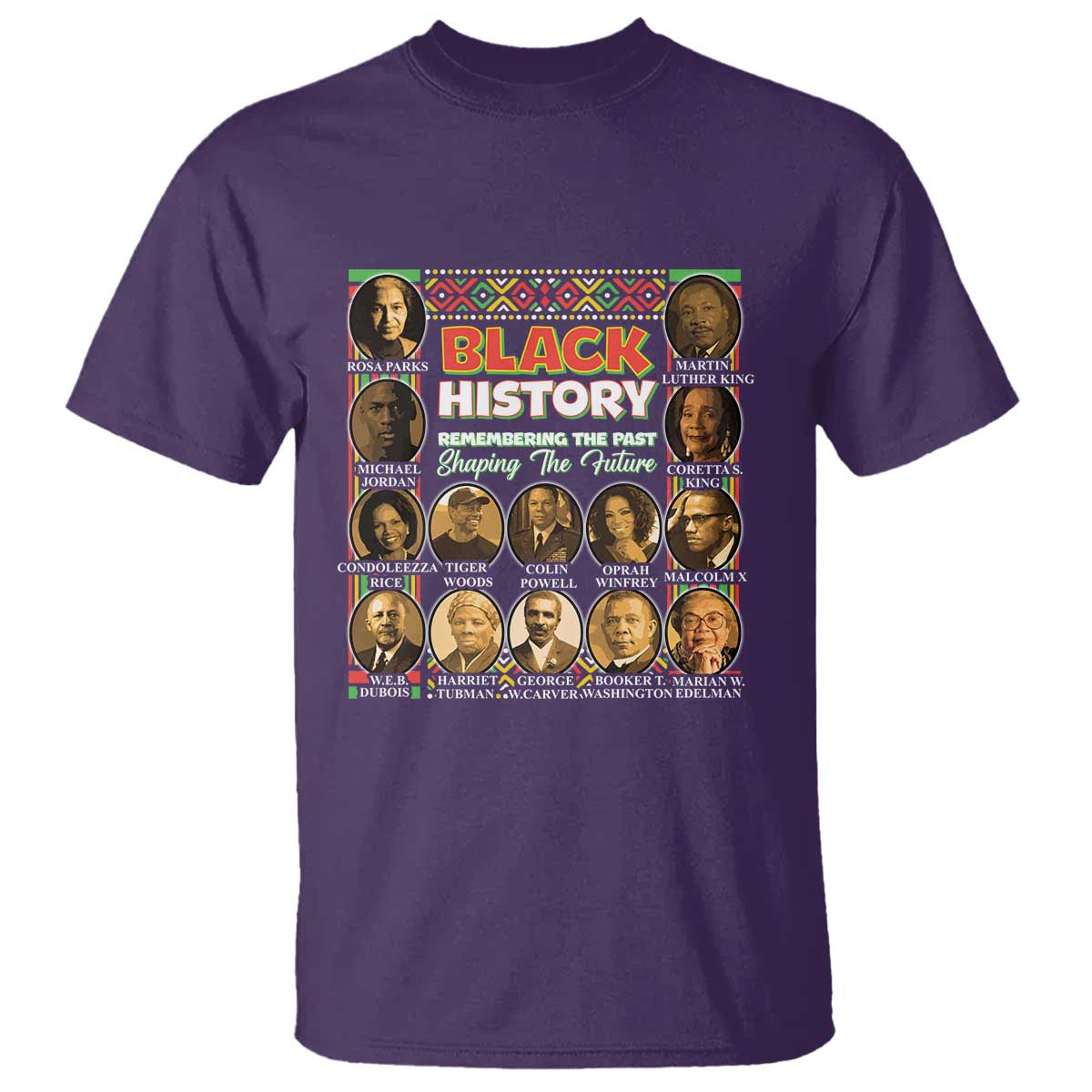 Black History Month T Shirt Remembering The Past Shaping The Future
