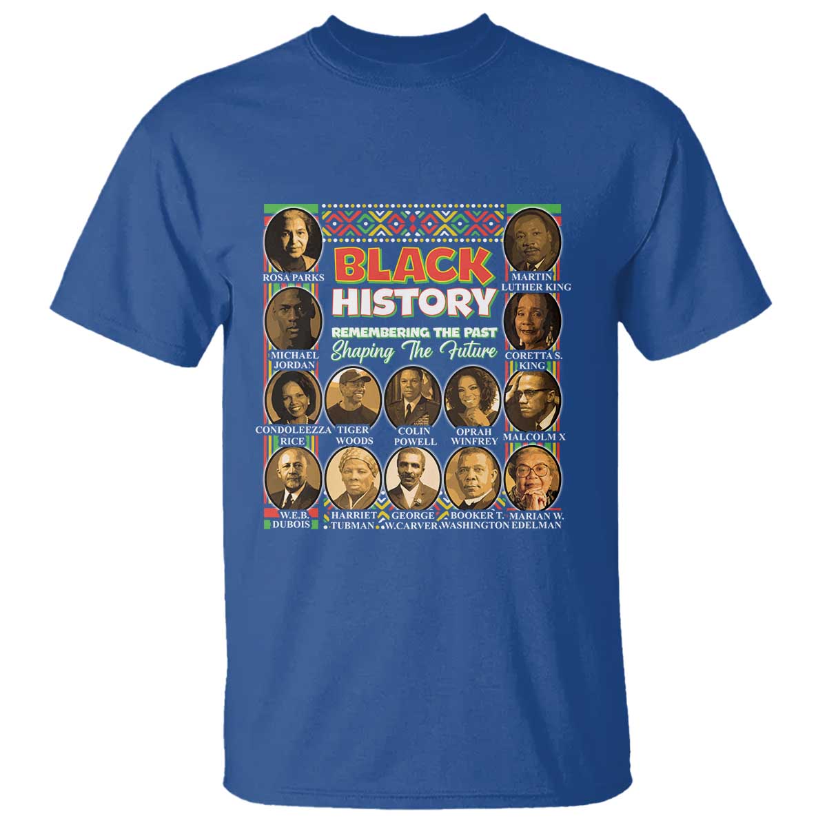 Black History Month T Shirt Remembering The Past Shaping The Future