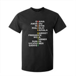 Black History Leaders T Shirt For Kid Martin Malcolm Harriet Obama