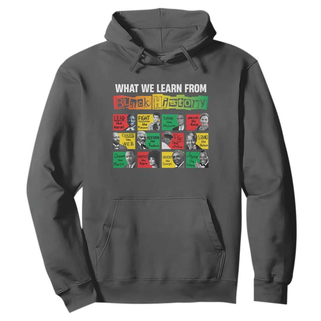 What We Learn From Black History Hoodie