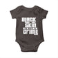 Black Skin Is Not A Crime Baby Onesie