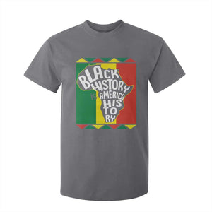 African American Pride T Shirt For Kid Black History Is American History Patriotic