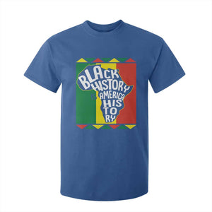 African American Pride T Shirt For Kid Black History Is American History Patriotic