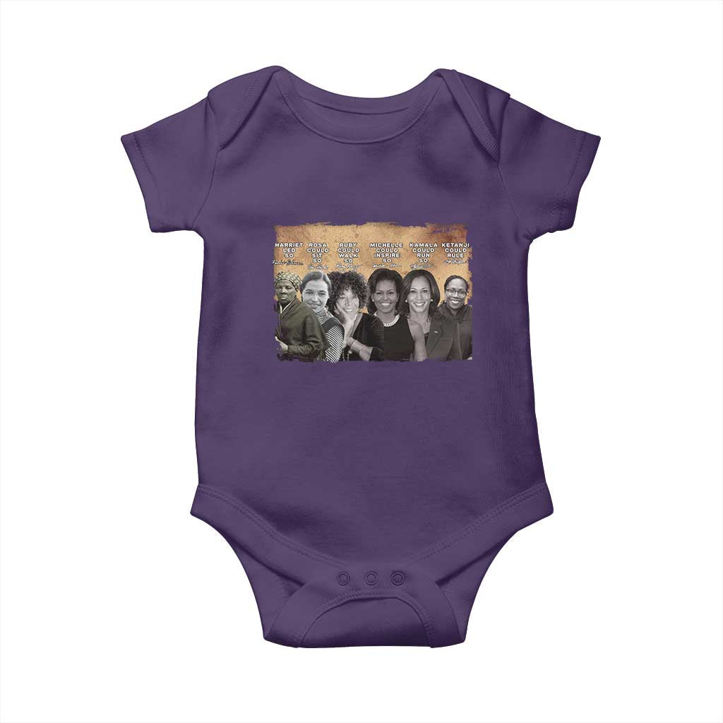 Black Women History Baby Onesie Harriet Led So Rosa Could Sit Black History