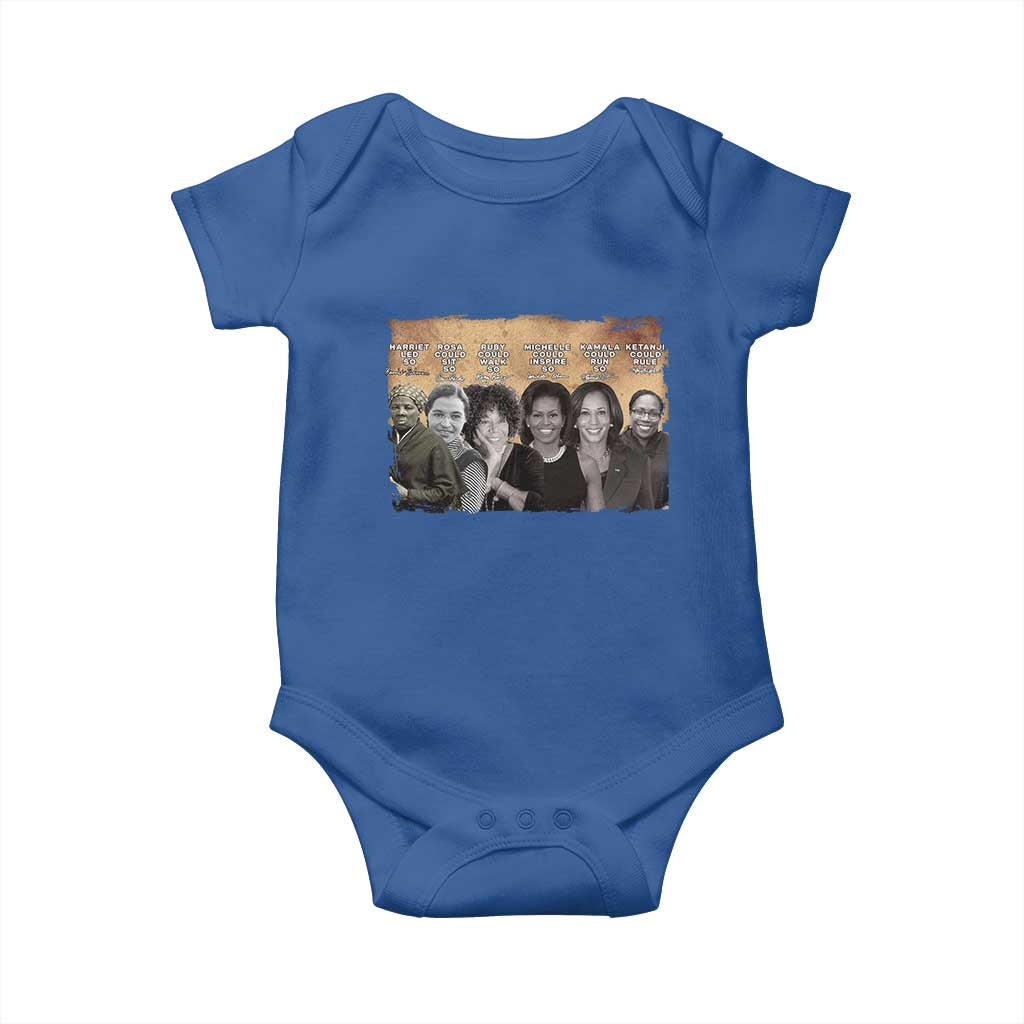 Black Women History Baby Onesie Harriet Led So Rosa Could Sit Black History