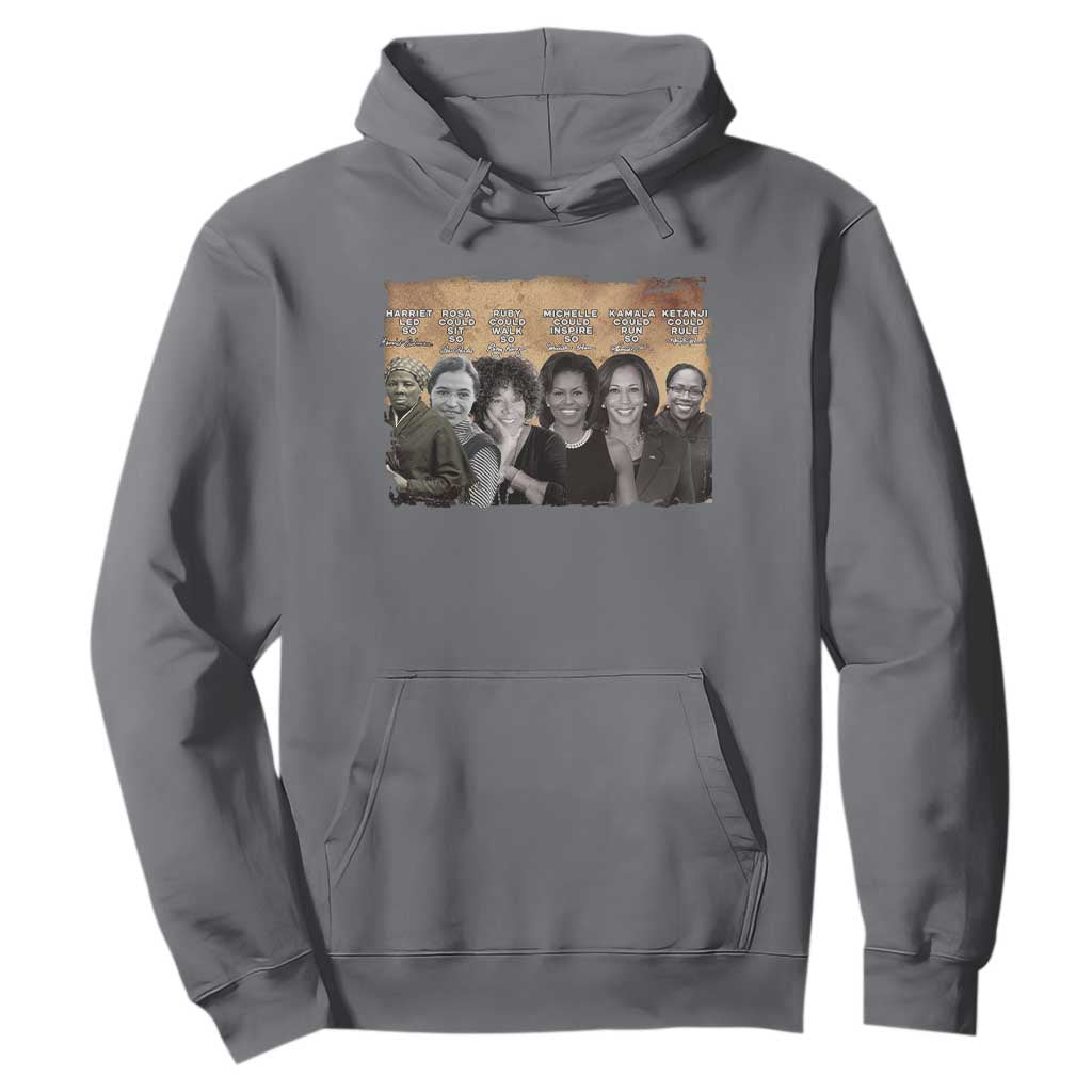 Black Women History Hoodie Harriet Led So Rosa Could Sit Black History