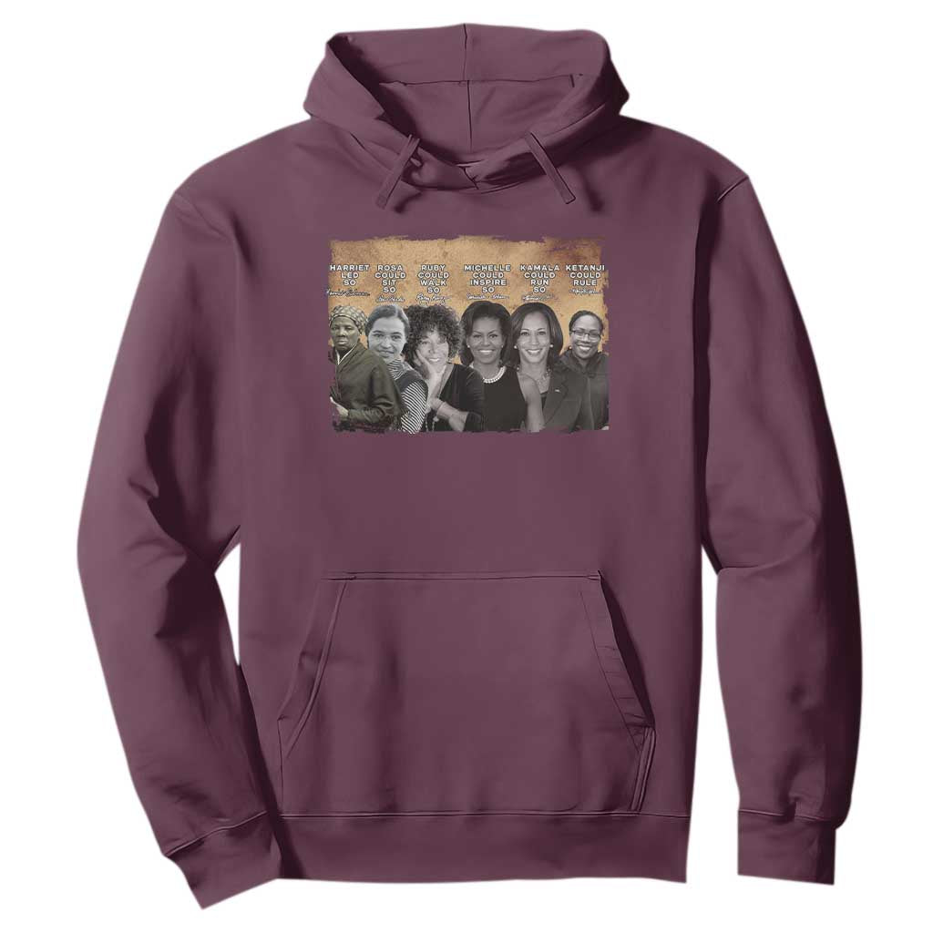 Black Women History Hoodie Harriet Led So Rosa Could Sit Black History