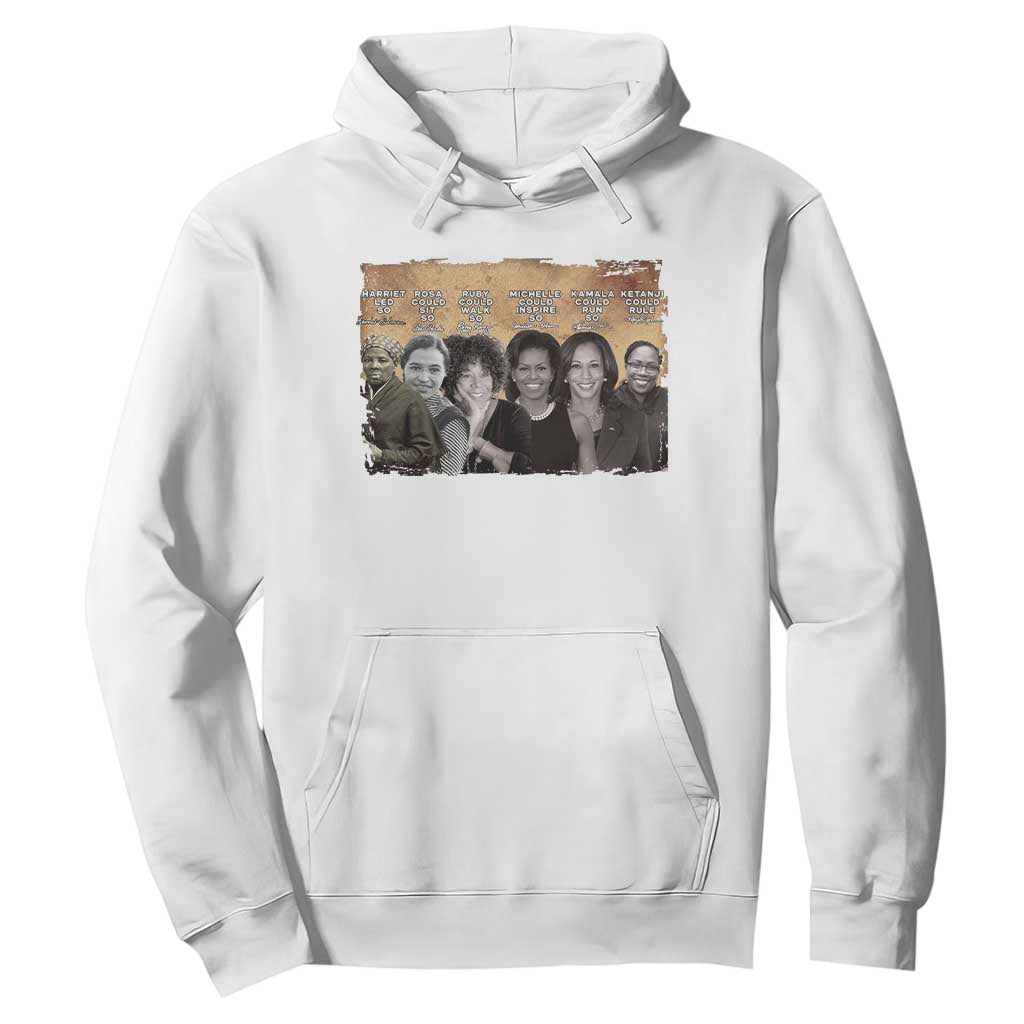 Black Women History Hoodie Harriet Led So Rosa Could Sit Black History