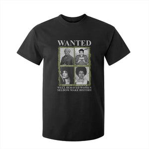 Black Women History T Shirt For Kid Harriet Tubman Rosa Parks Angela Davis Assata Shakur