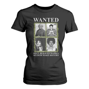 Black Women History T Shirt For Women Harriet Tubman Rosa Parks Angela Davis Assata Shakur