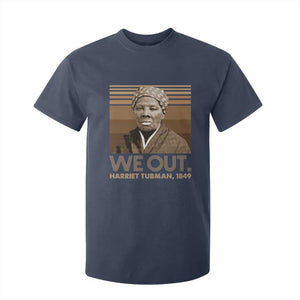 Harriet Tubman T Shirt For Kid We Out 1849 Retro Black History