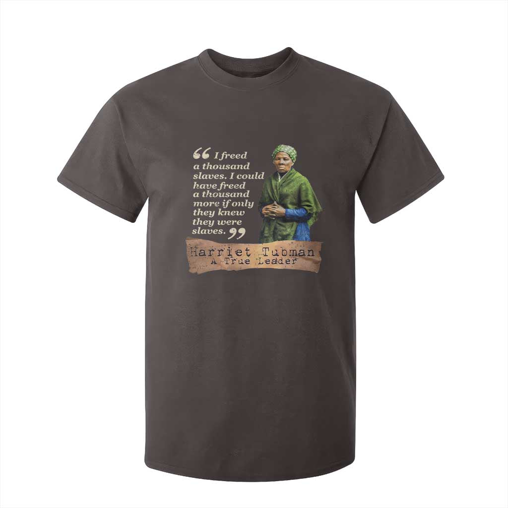 Harriet Tubman T Shirt For Kid If Only They Knew They Were Slaves Black History